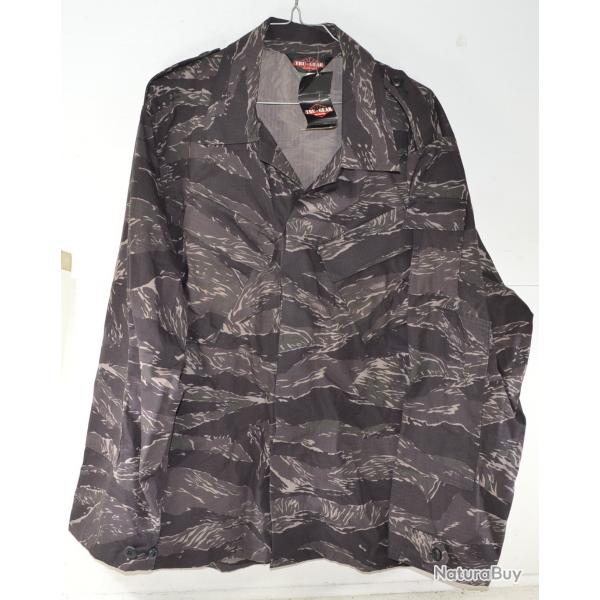Chemise tactique camouflage urbain TRU-GEAR TRU SPEC Tactical shirt TIGER 3PKT LR XXL