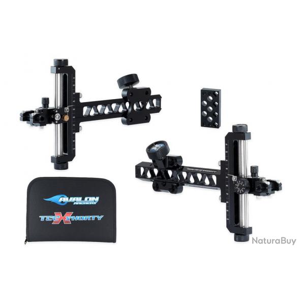 Viseur compound Avalon TEC X Shorty RH Anodize Black/black
