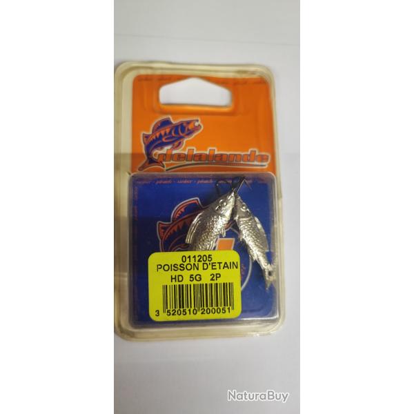 2 POISSONS D'TAIN 5GR - DELALANDE - NEUF