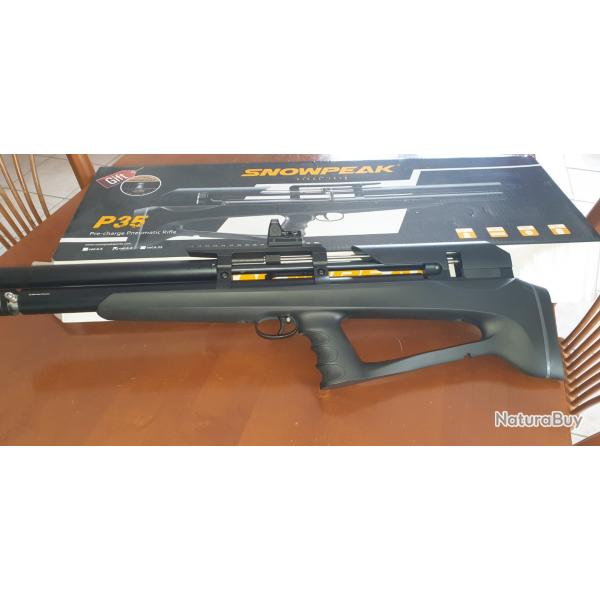 carabine Snopeak cal 5.5 -PCP de 20 joules cat D