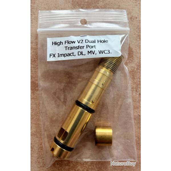 Port de transfert FX airguns 4,5 mm double