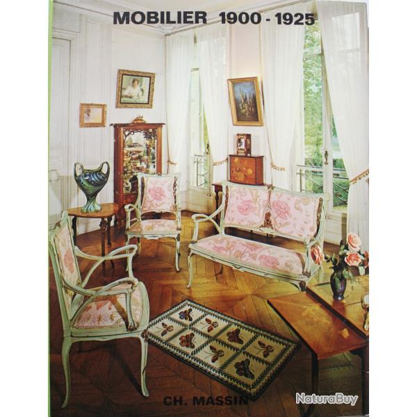 Livre Mobilier 1900-1925 de C. Massin