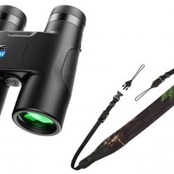 Kit Jumelles Autofocus 10x42 avec Sangle Néoprène OP/TECH USA - Prêt pour l'Action