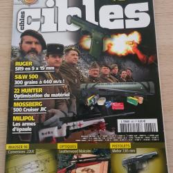 Revue Cible N° 480 Maginot Ruger S&W 500 mossberg conversion Mauser 22Lr