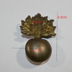 Grenade Insigne pour Casque Giberne époque Napoléon Shako Garde National 1870/1900 (20)