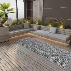 Tapis d'extérieur ARAKIL Noir 80x250 cm PP