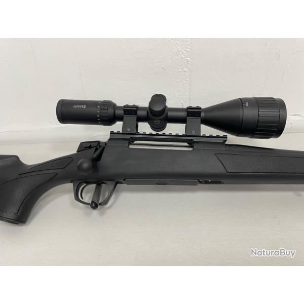 !! Wahoo !! PACK CARABINE CVA CASCADE BLACK BLACK CALIBRE 308WIN+LUNETTE HAWKE 3-12x50+SILENCIEUX