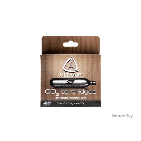 CARTOUCHES CO2 ULTRAIR "ASG"12GRS X5