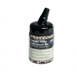 BILLES 0.40G ACCURACY BLANCHES EN POT DE 1000 "ASG"