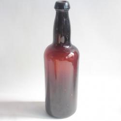 Ancienne bouteille verre XIXe siècle