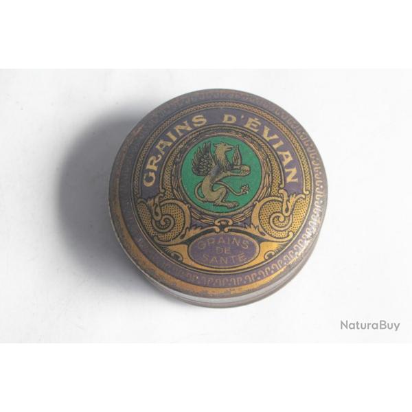 Bote mdicaments tle lithographie Grains d'vian Pharmacie