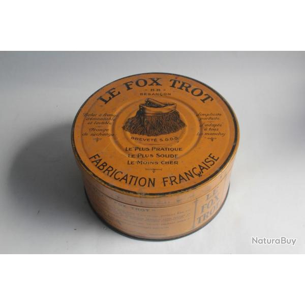 Bote tle lithographie Balai Fox-Trot B.B Besanon