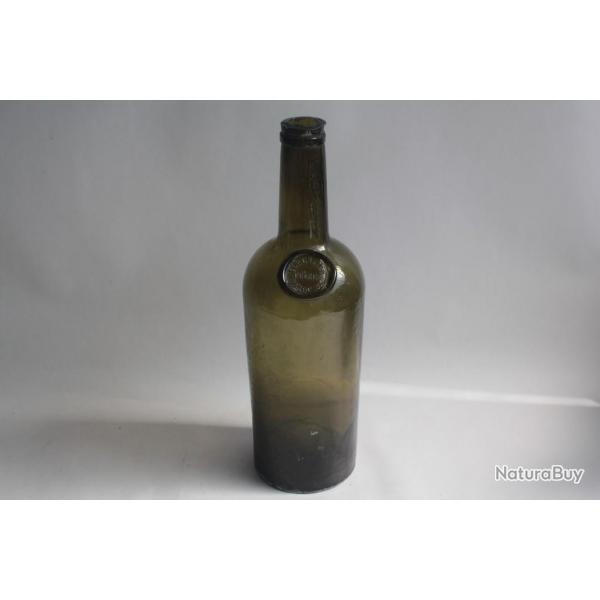 Bouteille verre souffl Forestier Frres Bordeaux XIXe sicle