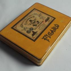 Boîte à cigarettes en tôle lithographiée ED.LAURENS Le Khédive Figaro