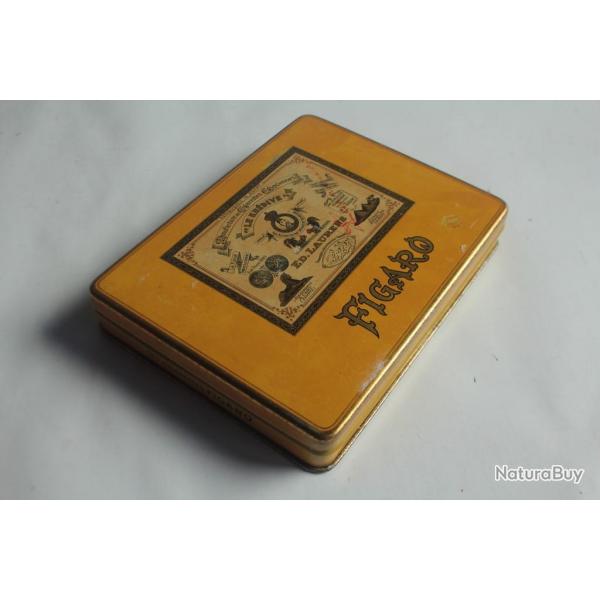 Bote  cigarettes en tle lithographie ED.LAURENS Le Khdive Figaro