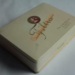 Boîte à cigarettes tôle lithographiée ED. LAURENS Khédive Filtra tabac