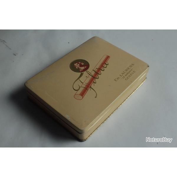 Bote  cigarettes tle lithographie ED. LAURENS Khdive Filtra tabac