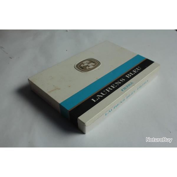 Bote  cigarettes tle lithographie ED. LAURENS Bleu tabac