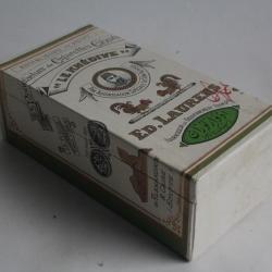 Boîte à cigarettes papier lithographié ED. LAURENS Khédive n°12 tabac