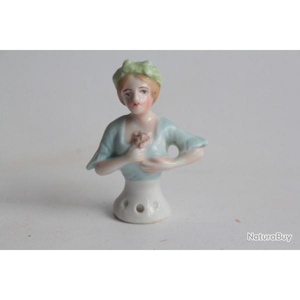 Demi figurine porcelaine Femme