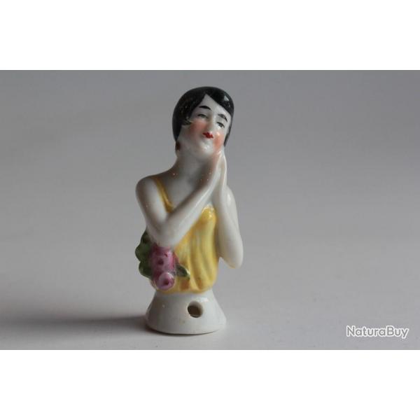 Demi figurine porcelaine Garonne Art dco