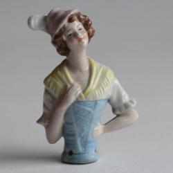 Demi figurine porcelaine Femme