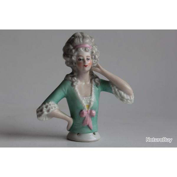 Demi figurine porcelaine Femme lgante bras dtachs