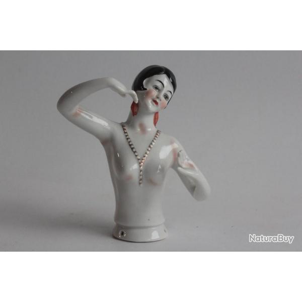 Demi figurine porcelaine Danseuse Art dco
