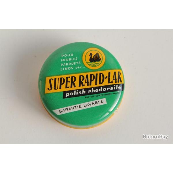 Ancienne bote chantillon Encaustique Super Rapid-Lak