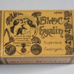 Ancien Bloc Hyalin Féret Parfumeur