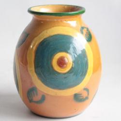Vase terre vernissée Ferney Voltaire Savoie Art déco