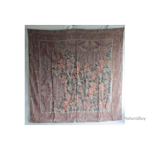 Grand foulard carr soie Vidivi Italie