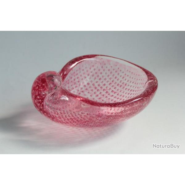 Murano Vide poche verre souffl bull Bullicante