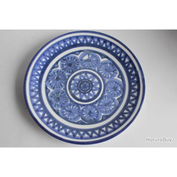 Assiette cramique Robert PICAULT Vallauris