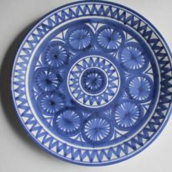 Assiette céramique Robert PICAULT Vallauris