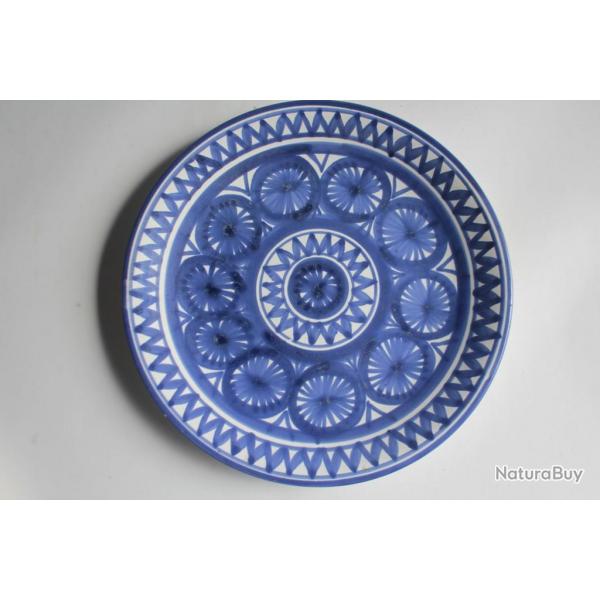 Assiette cramique Robert PICAULT Vallauris