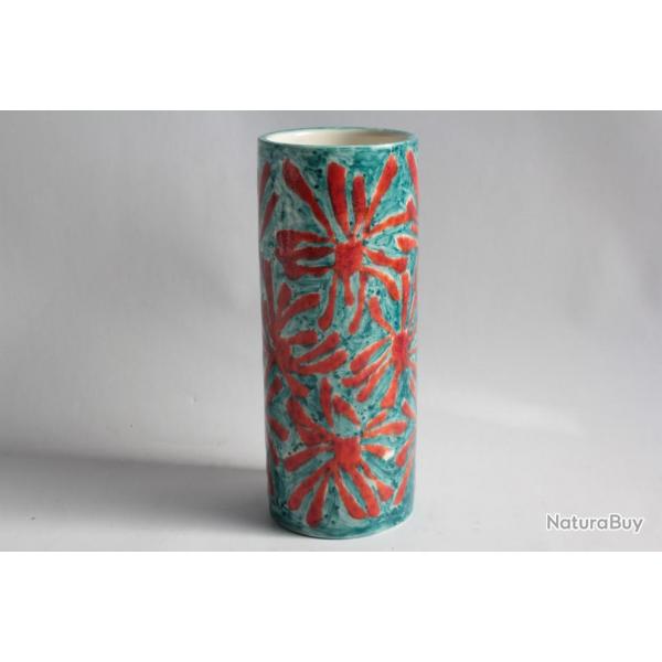 Vase rouleau cramique maille Schaffhausen B. Kreis Suisse