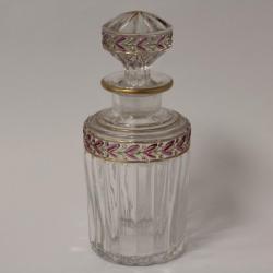 SAINT LOUIS Flacon à parfum cristal Laurier