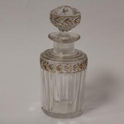 SAINT LOUIS Flacon à parfum cristal Laurier