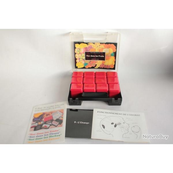 Coffret le nez dans les fruits 12 armes Jean Lenoir