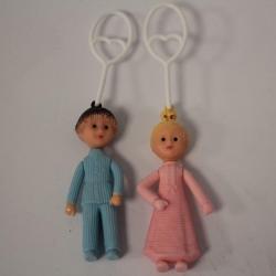 Figurines articulées Nicolas Pimprenelle Bonne nuit les petits