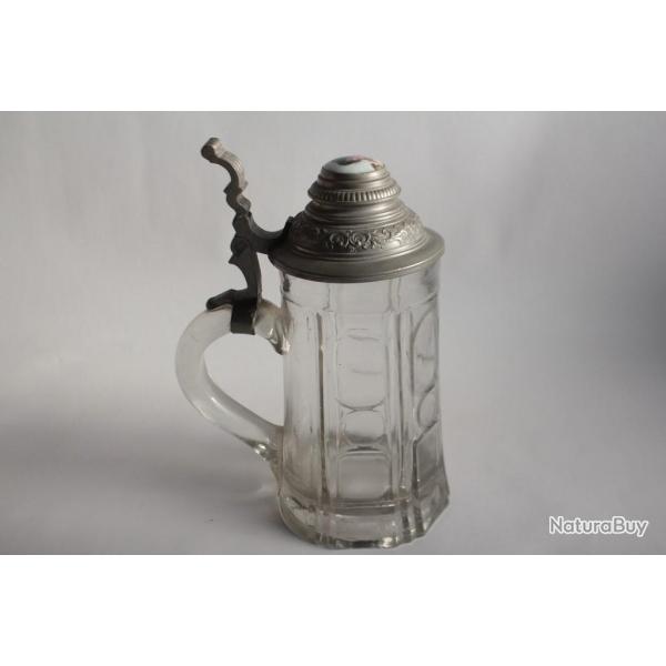 Chope  bire allemande peinture miniature portrait