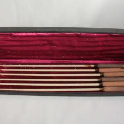 Ancien Instrument Musique Baguettes chef d'orchestre liège