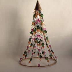 BULGARI Sapin de noël décoration vitrine bijoux christmas tree display