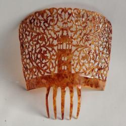 Peigne à chignon écaille de tortue Espagne