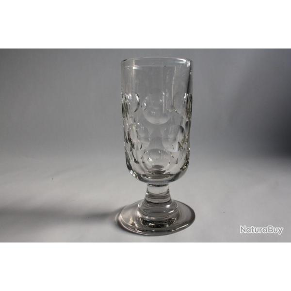 Ancien verre de bistrot Mazagran Absinthe