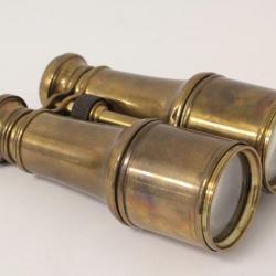Jumelles militaires d'artillerie Aimé DUVAL laiton