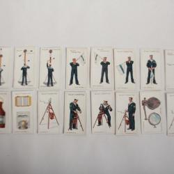 20 Vignettes Will's cigarettes instrument nautique marine