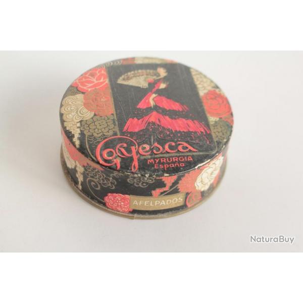 Ancienne bote  poudre Goyesca Myrurgia Espagne