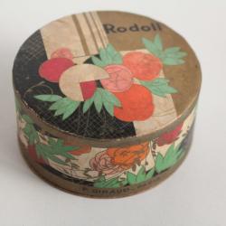 Ancienne boîte publicitaire poudre Rodoll P.Giraud Paris